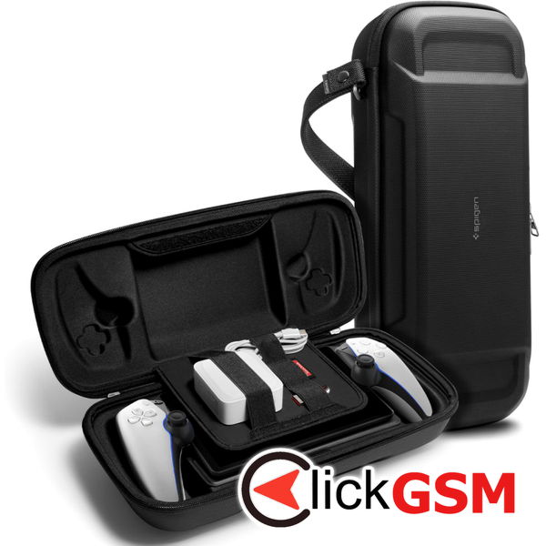 Spigen - Rugged Armor Pro - Sony Playstation Portal - Black