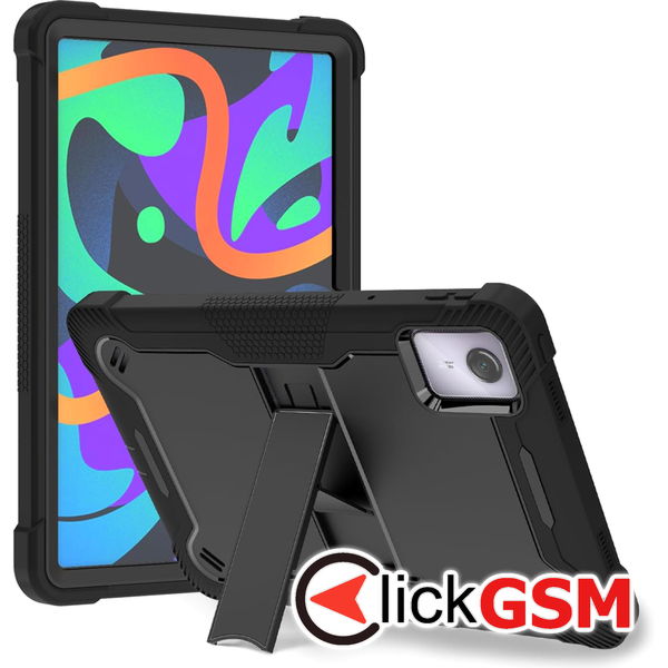 Techsuit - Rugged TabShell + Screen Protector - Lenovo Tab M11 - Black