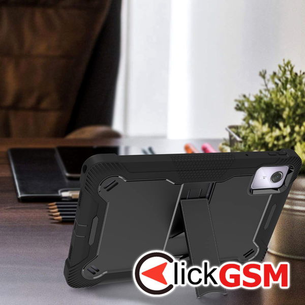 Techsuit - Rugged TabShell + Screen Protector - Lenovo Tab M11 - Black