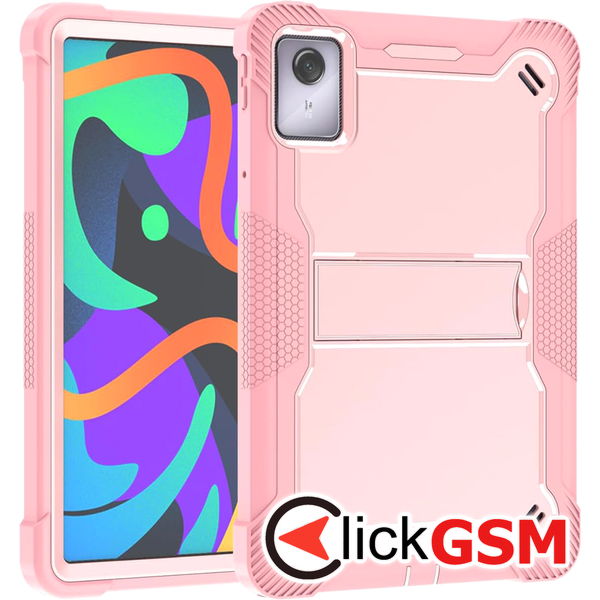 Techsuit - Rugged TabShell + Screen Protector - Lenovo Tab M11 - Rose Gold