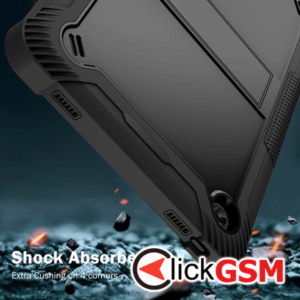 Techsuit - Rugged TabShell + Screen Protector - Lenovo Tab M10 Plus 3rd Gen (TB-125F/TB-128F) - Rose Gold