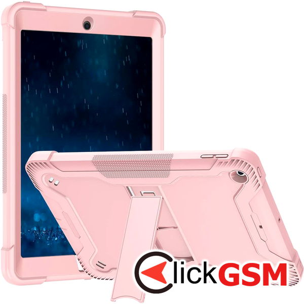 Techsuit - Rugged TabShell + Screen Protector - iPad 9.7 (2017 / 2018) - Rose Gold