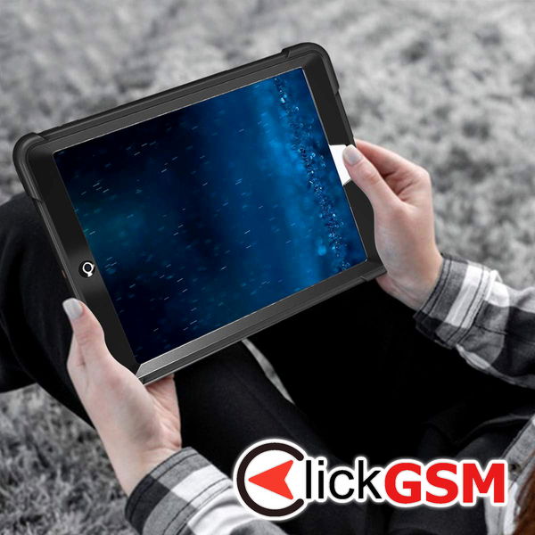 Techsuit - Rugged TabShell + Screen Protector - iPad 9.7 (2017 / 2018) - Rose Gold