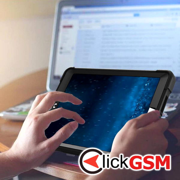 Techsuit - Rugged TabShell + Screen Protector - iPad 9.7 (2017 / 2018) - Rose Gold