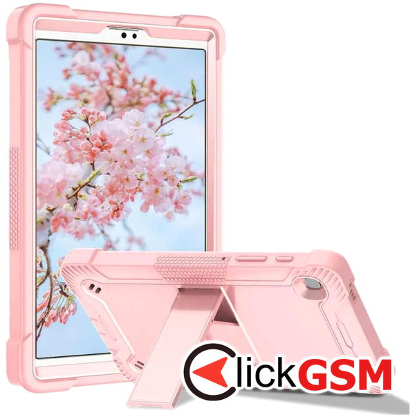 Techsuit - Rugged TabShell + Screen Protector - Samsung Galaxy Tab A7 Lite 8.7 inch T220/T225 2021 - Rose Gold