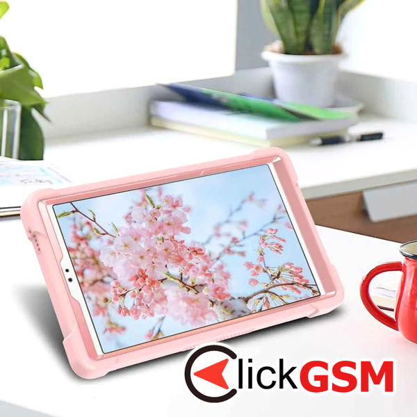 Techsuit - Rugged TabShell + Screen Protector - Samsung Galaxy Tab A7 Lite 8.7 inch T220/T225 2021 - Rose Gold