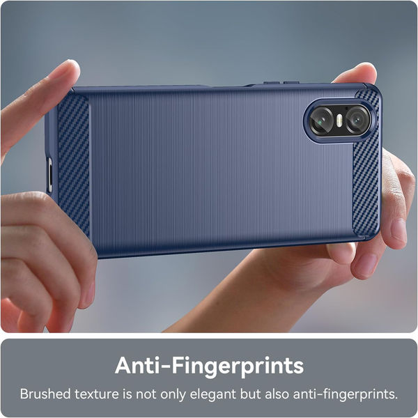 Techsuit - Carbon Silicone - Sony Xperia 10 VI - Black