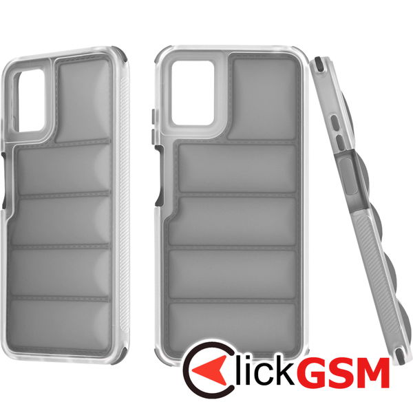 Techsuit - Wave Shield - Motorola Moto E22 / Moto E22i - Black