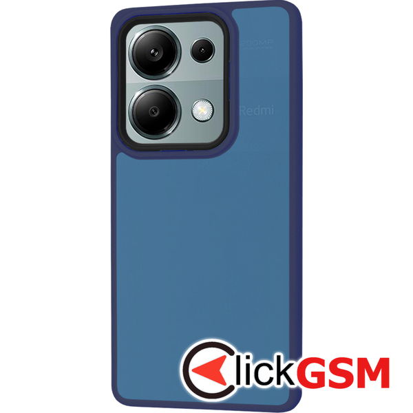 Techsuit - HaloFrost Series - Xiaomi Redmi Note 13 Pro 4G / Poco M6 Pro 4G- Deep Blue