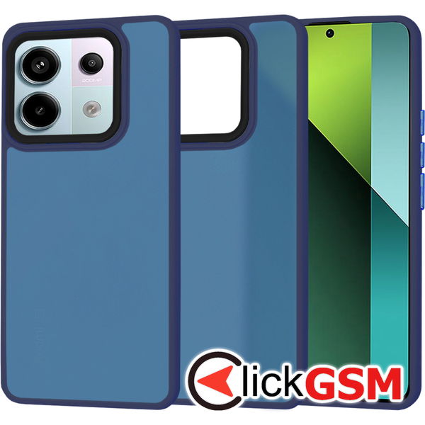 Techsuit - HaloFrost Series - Xiaomi Redmi Note 13 Pro 5G / Poco X6 - Deep Blue