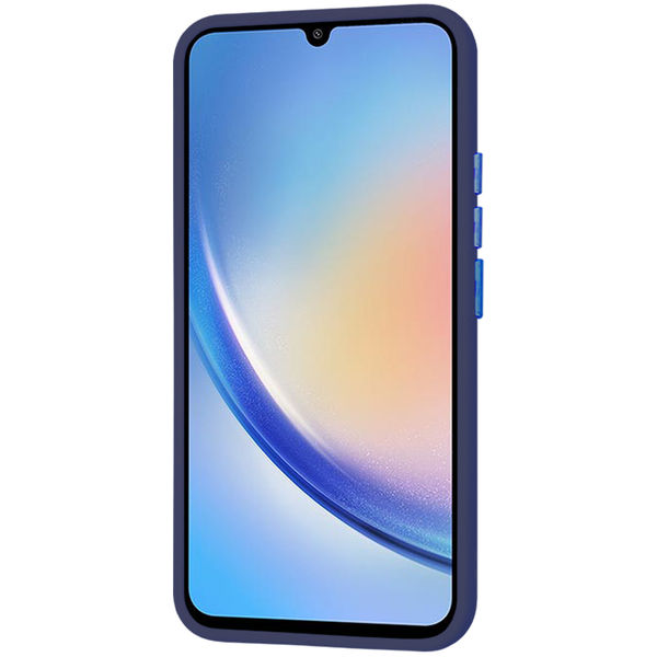 Techsuit - HaloFrost Series - Samsung Galaxy A34 5G - Deep Blue