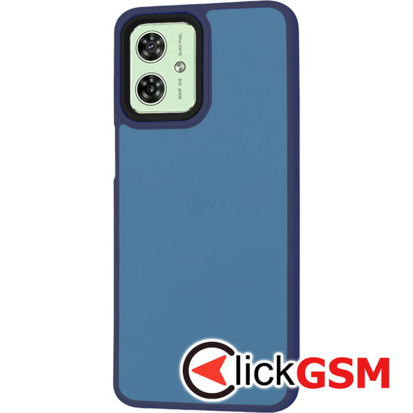 Techsuit - HaloFrost Series - Motorola Moto G54 - Deep Blue