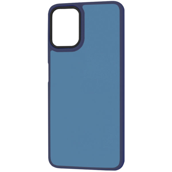 Techsuit - HaloFrost Series - Motorola Moto G34 / Moto G45 - Deep Blue