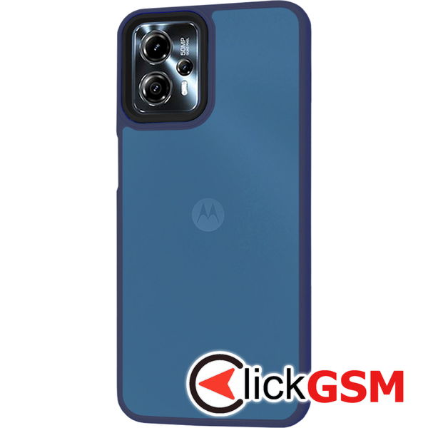 Techsuit - HaloFrost Series - Motorola Moto G13 / G23 - Deep Blue