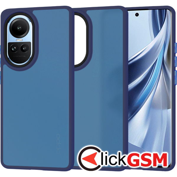 Techsuit - HaloFrost Series - Oppo Reno10 / Reno10 Pro - Deep Blue