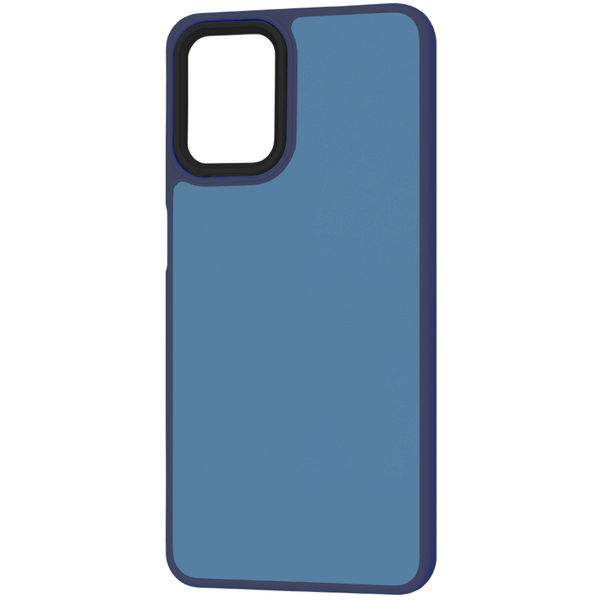 Techsuit - HaloFrost Series - Samsung Galaxy A12 / A12 Nacho / M12 / F12 - Deep Blue