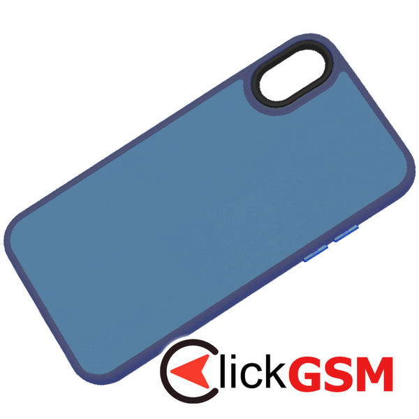 Techsuit - HaloFrost Series - iPhone X / iPhone XS - Deep Blue