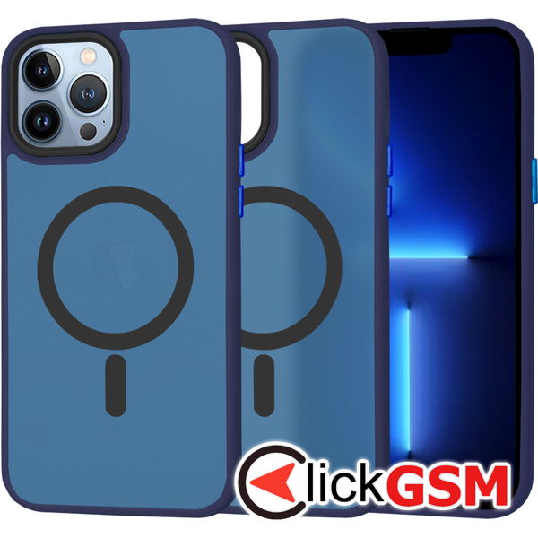 Techsuit - HaloFrost MagSafe Series - iPhone 13 Pro Max - Deep Blue