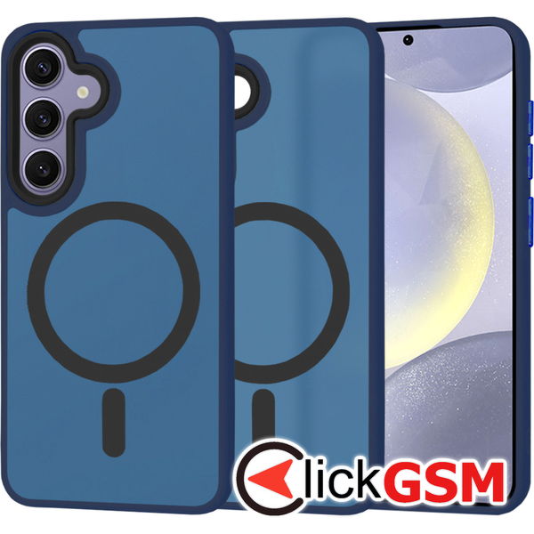 Techsuit - HaloFrost MagSafe Series - Samsung Galaxy S24 Plus - Deep Blue