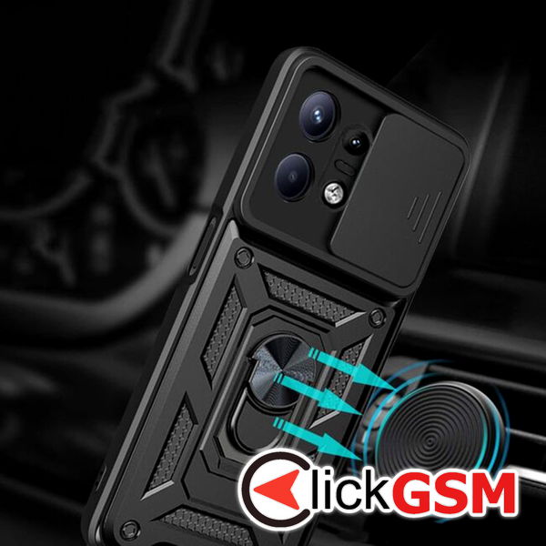 Techsuit - CamShield Series - Motorola Edge 50 Pro - Black