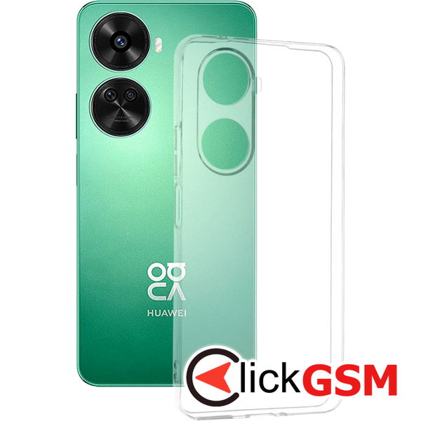 Techsuit - Clear Silicone - Huawei nova 11 SE / 12 SE - Transparent
