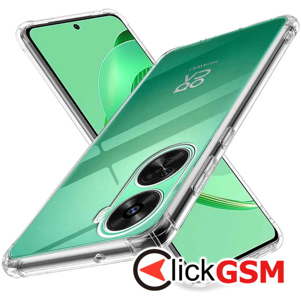 Techsuit - Shockproof Clear Silicone - Huawei nova 11 SE / 12 SE - Clear