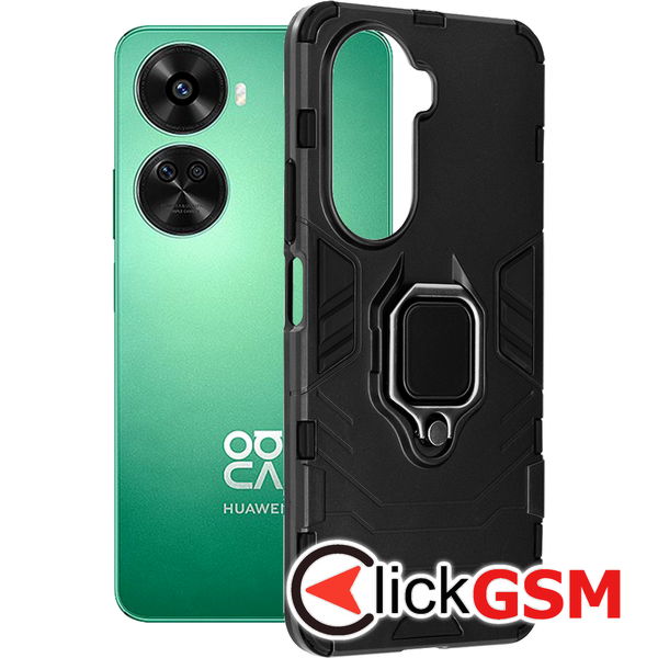 Techsuit - Silicone Shield - Huawei nova 11 SE / 12 SE - Black