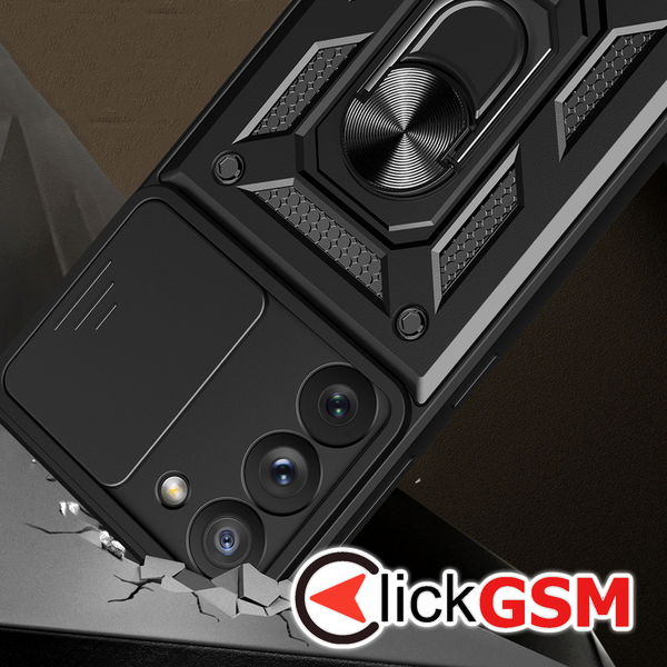 Techsuit - CamShield Series - Samsung Galaxy S22 5G - Rose Gold