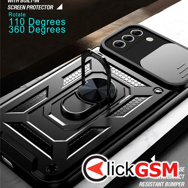 Techsuit - CamShield Series - Samsung Galaxy S22 Plus 5G - Green