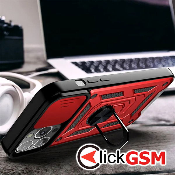 Techsuit - CamShield Series - iPhone 12 / iPhone 12 Pro - Rose Gold