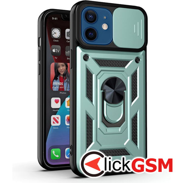 Techsuit - CamShield Series - iPhone 12 / iPhone 12 Pro - Green