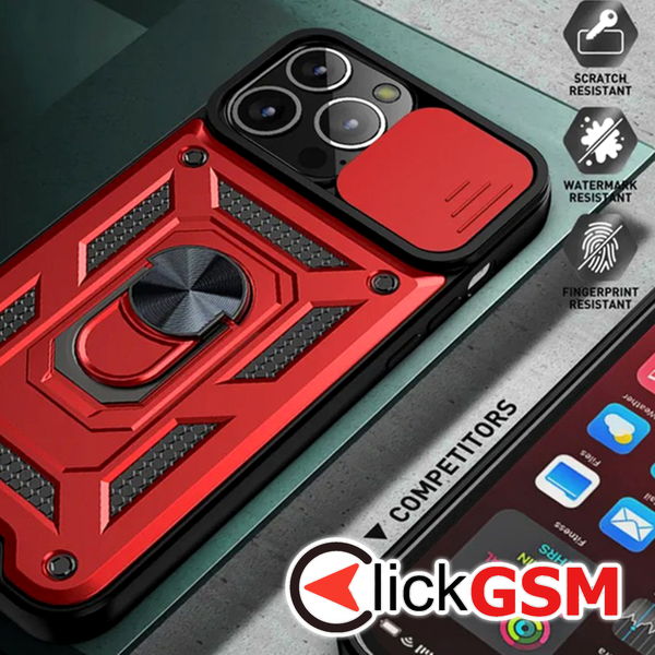 Techsuit - CamShield Series - iPhone 12 / iPhone 12 Pro - Green