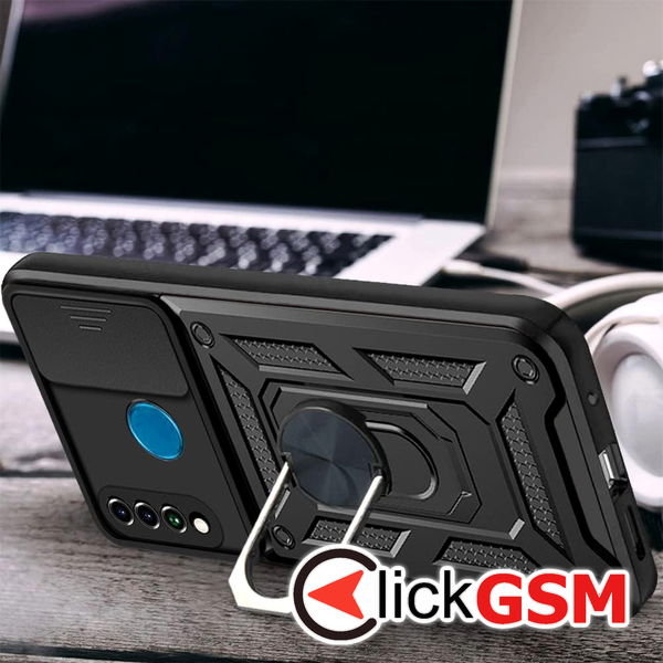 Techsuit - CamShield Series - Huawei P30 Lite / P30 Lite New Edition - Rose Gold