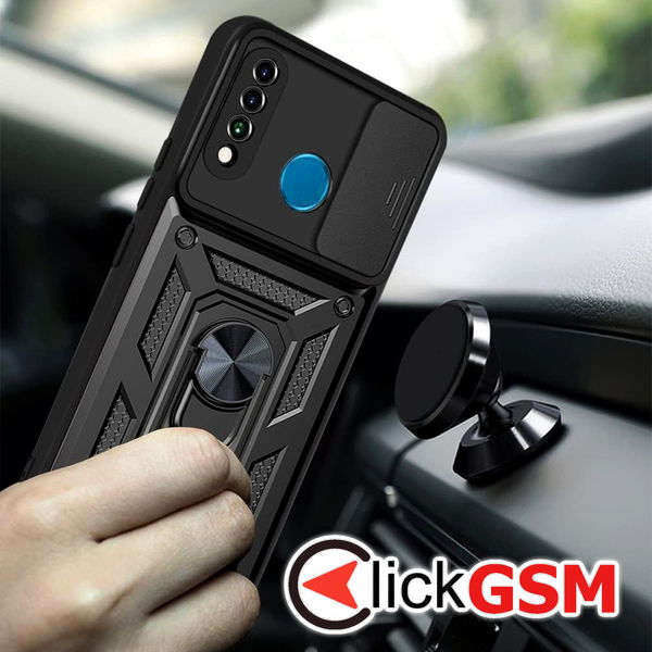 Techsuit - CamShield Series - Huawei P30 Lite / P30 Lite New Edition - Rose Gold