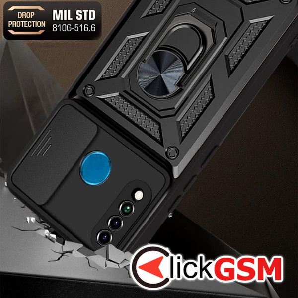 Techsuit - CamShield Series - Huawei P30 Lite / P30 Lite New Edition - Rose Gold