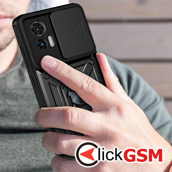 Techsuit - CamShield Series - Motorola Edge 30 Neo - Rose Gold