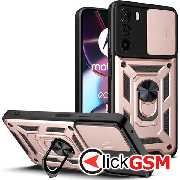 Techsuit - CamShield Series - Motorola Edge 30 - Rose Gold