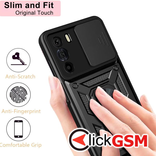 Techsuit - CamShield Series - Motorola Edge 30 - Rose Gold