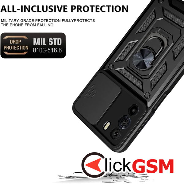 Techsuit - CamShield Series - Motorola Edge 30 - Green