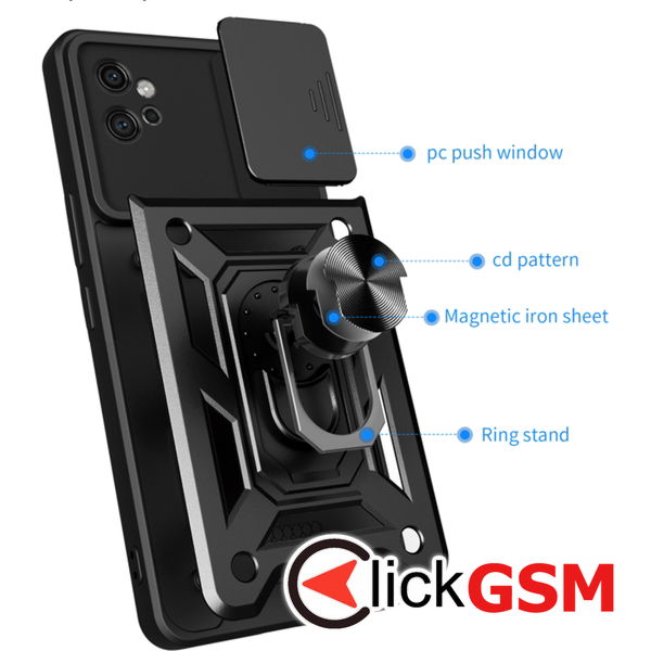 Techsuit - CamShield Series - Motorola Moto G32 - Rose Gold