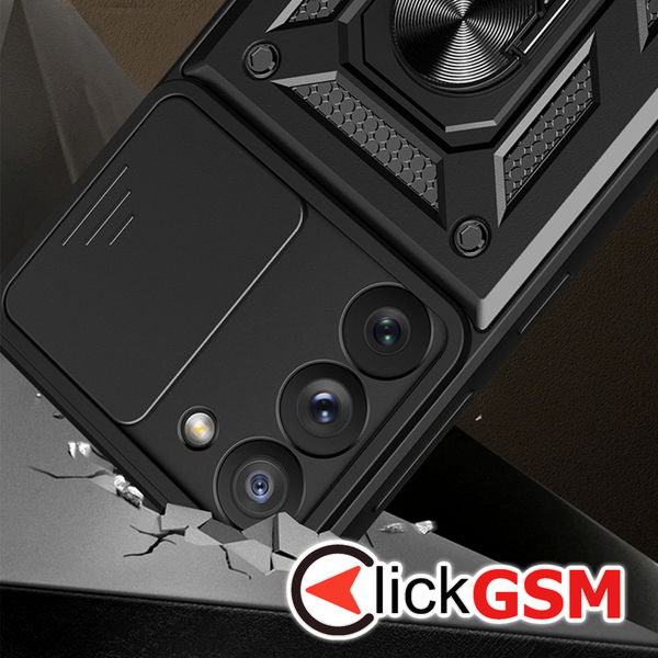 Techsuit - CamShield Series - Samsung Galaxy S23 - Rose Gold