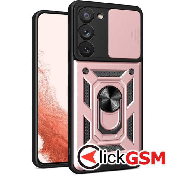 Techsuit - CamShield Series - Samsung Galaxy S23 Plus - Rose Gold