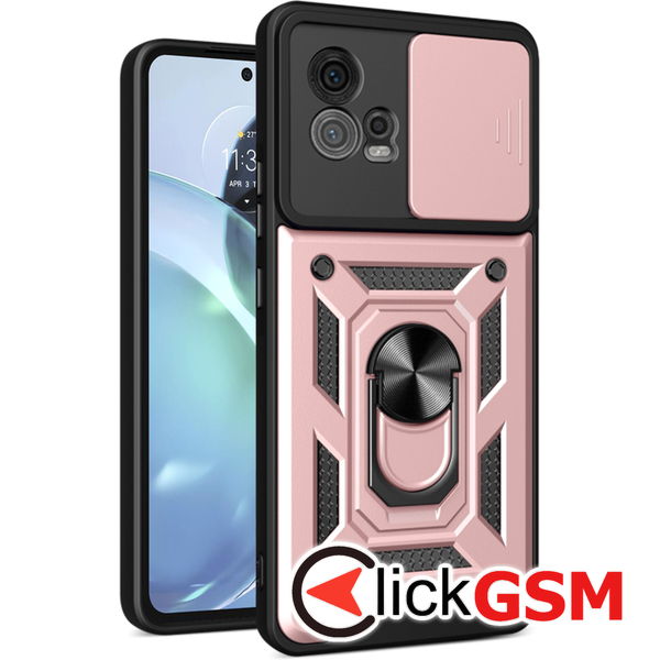 Techsuit - CamShield Series - Motorola Moto G72 - Rose Gold