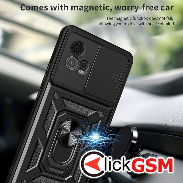 Techsuit - CamShield Series - Motorola Moto G72 - Rose Gold