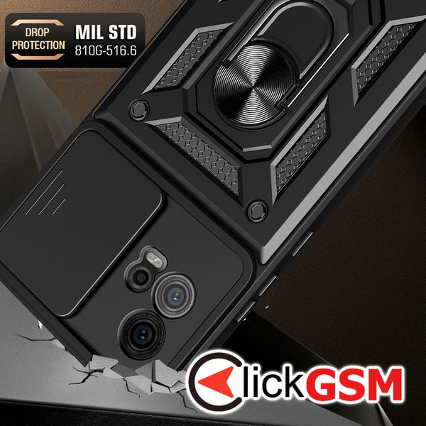 Techsuit - CamShield Series - Motorola Moto G72 - Rose Gold