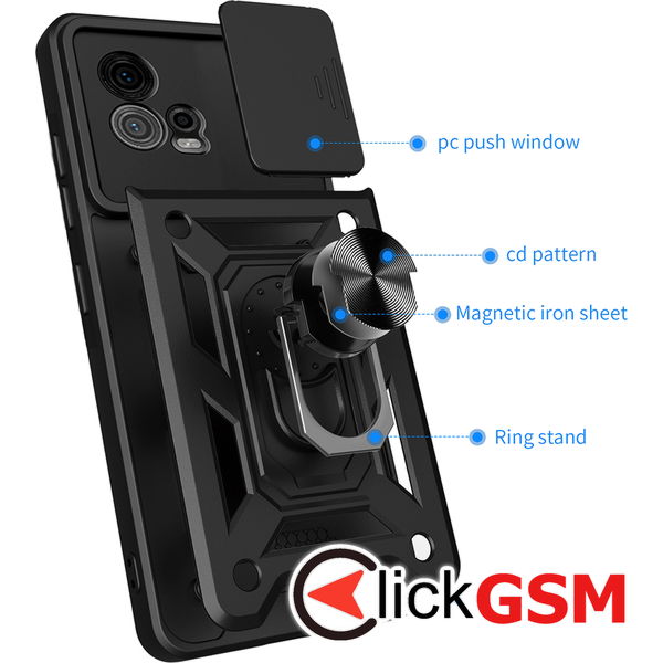 Techsuit - CamShield Series - Motorola Moto G72 - Green