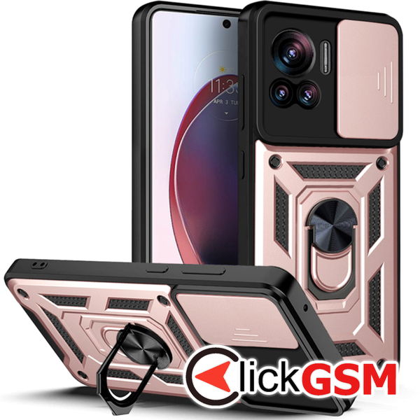 Techsuit - CamShield Series - Motorola Edge 30 Ultra - Rose Gold