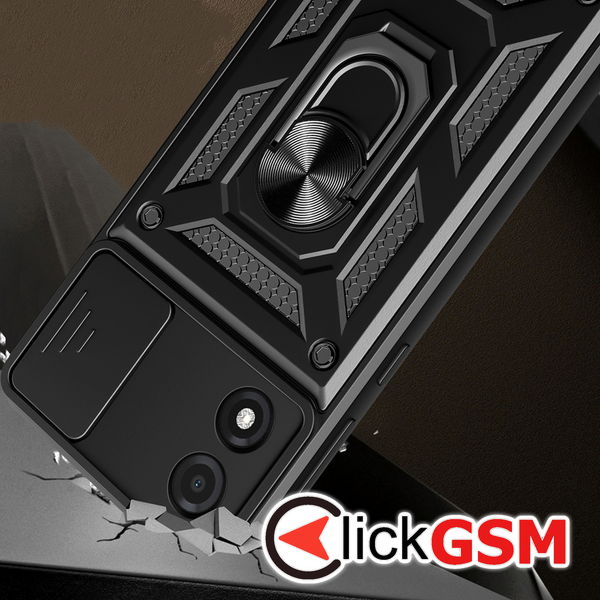 Techsuit - CamShield Series - Motorola Moto E13 - Rose Gold