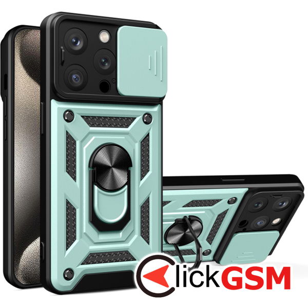 Techsuit - CamShield Series - iPhone 15 Pro - Green