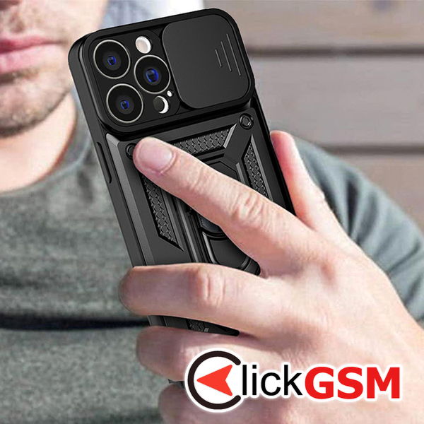 Techsuit - CamShield Series - iPhone 15 Pro Max - Rose Gold